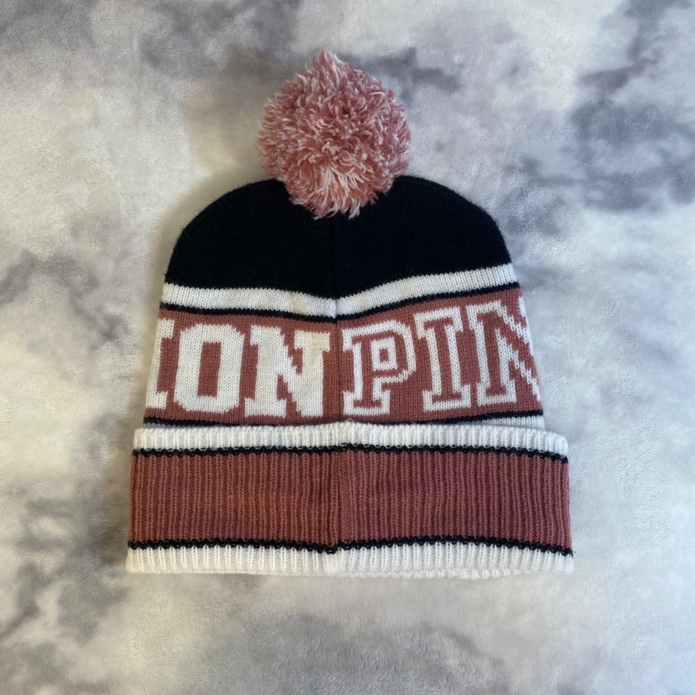 Victoria’s Secret accessories pom pom hat - Picture 2 of 4